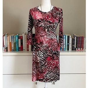 Calvin Klein | Red Fitted Dress